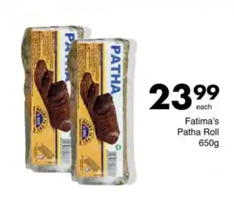 Save Fatima's Patha Roll offer