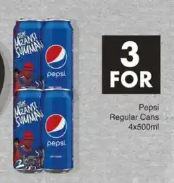 Save Pepsi Regular Cans offer