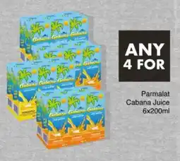 Save Parmalat Cabana Juice offer