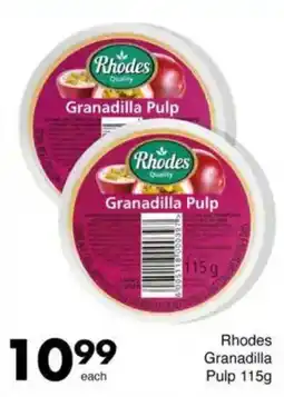 Save Rhodes Granadilla Pulp offer