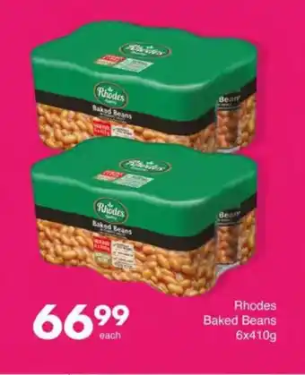 Save Rhodes Baked Beans offer