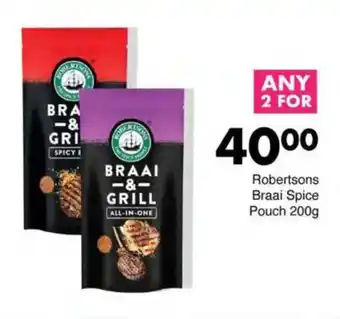 Save Robertsons Braai Spice Pouch offer