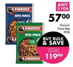 Save Knorrox Soya Bag offer