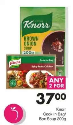 Save Knorr Cook In Bag/ Box Soup offer