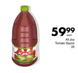 Save All Joy Tomato Sauce offer