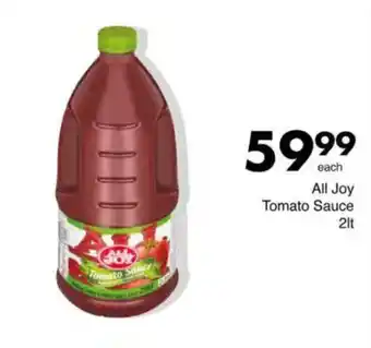 Save All Joy Tomato Sauce offer