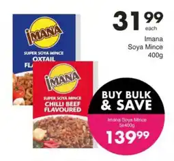 Save Imana Soya Mince offer