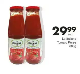 Save La Italiana Tomato Puree offer