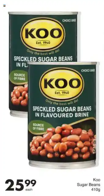 Save Koo Sugar Beans offer