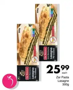 Save Zar Pasta Lasagne offer