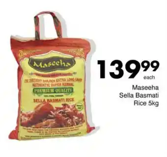 Save Maseeha Sella Basmati Rice offer