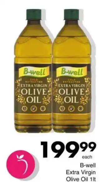 Save B-well Extra Virgin Olive Oil offer