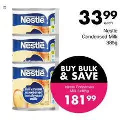 Save Nestle Condensed Milk offer