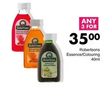 Save Robertsons Essence/Colouring offer