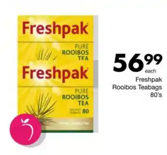 Save Freshpak Rooibos Teabags offer