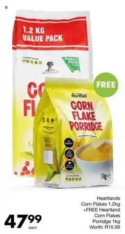 Save Heartlands Corn Flakes + FREE Heartland Corn Flakes Porridge offer