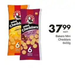 Save Bakers Mini Cheddars offer