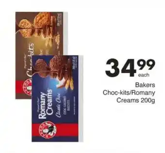 Save Bakers Choc-kits/Romany Creams offer