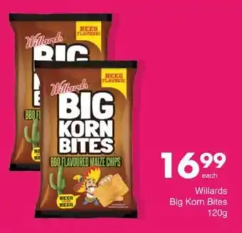 Save Willards Big Korn Bites offer