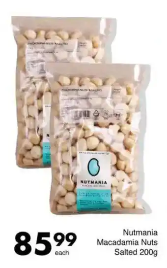 Save Nutmania Macadamia Nuts Salted offer