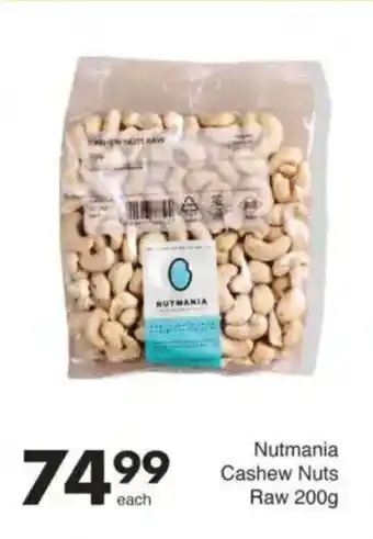 Save Nutmania Cashew Nuts Raw offer