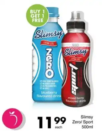 Save Slimsy Zero/ Sport offer