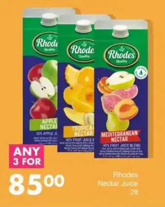 Save Rhodes Nectar Juice offer