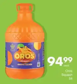 Save Oros Squash offer