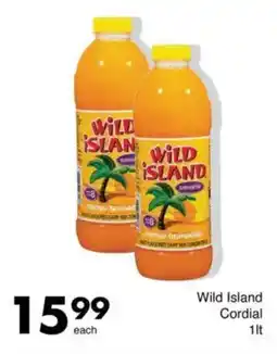 Save Wild Island Cordial offer