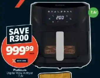 Checkers Platinum Digital View Airfryer offer