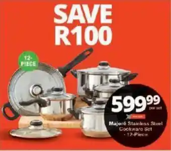 Checkers Majoré Stainless Steel Cookware Set offer