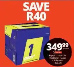 Checkers Sappi 1plus A4 Photostat Paper offer