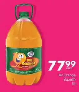 Save Mr Orange Squash offer