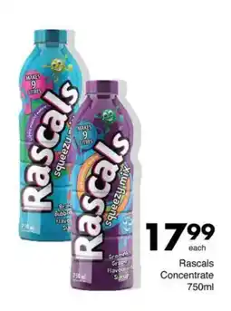 Save Rascals Concentrate offer