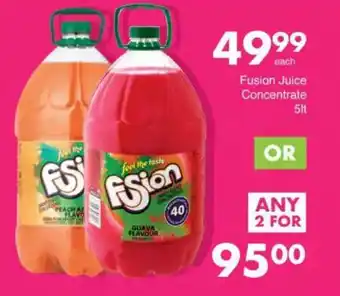 Save Fusion Juice Concentrate offer