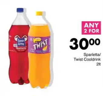 Save Sparletta/ Twist Cooldrink offer