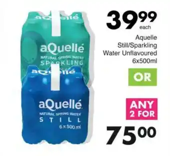 Save Aquelle Still/Sparkling Water Unflavoured offer