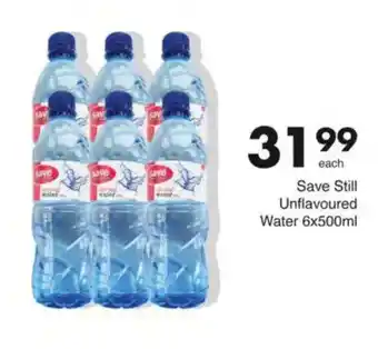 Save Save Still Unflavoured Water offer