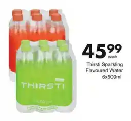 Save Thirsti Sparkling Flavoured Water offer