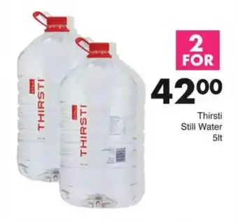 Save Thirsti Still Water offer