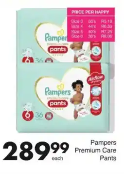 Save Pampers Premium Care Pants offer