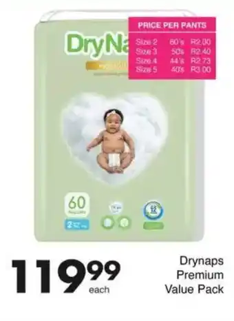 Save Drynaps Premium Value Pack offer