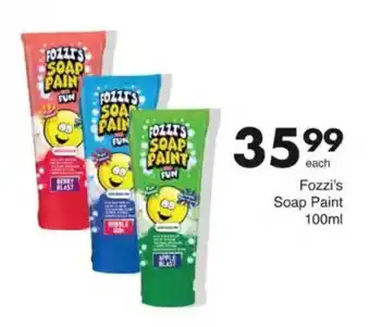 Save Fozzi's Soap Paint offer