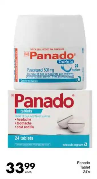 Save Panado Tablet offer