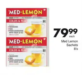 Save Med Lemon Sachets offer