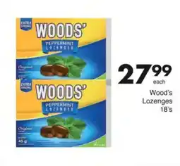 Save Wood's Lozenges offer