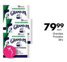 Save Grandpa Powders offer