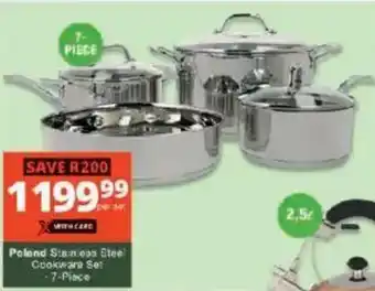 Checkers Poland Stainless Steel Cookware Set offer