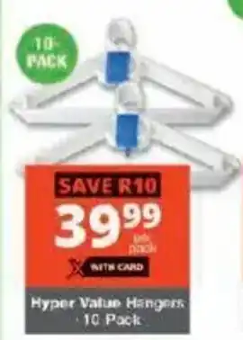 Checkers Hyper Value Hangers offer