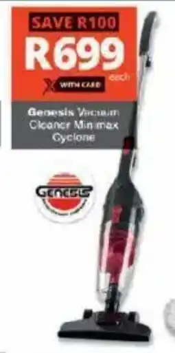 Checkers Genesis Vacuum Cleaner Minimax Cyclone offer